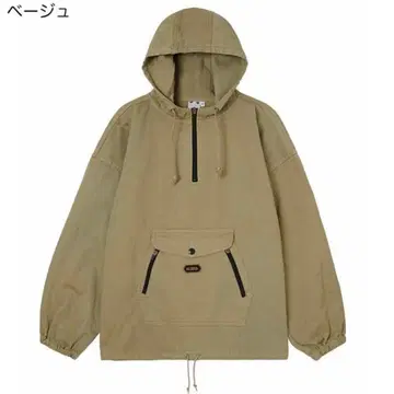 X-girl 아노락 후드티 KANGAROO POCKET ANORAK