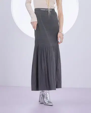 플리츠 스커트 드레스
