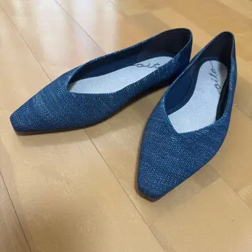 거의 미사용 [ oito washi flat ] 플랫슈즈 23.5