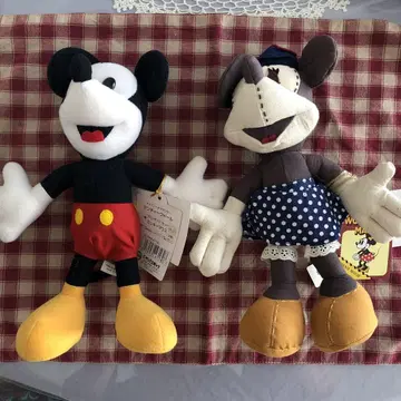 미키마우스와 미니 마우스 인형 세트