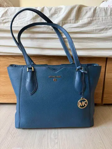 MICHAEL KORS 마이클코어스 토트 파랑 블루