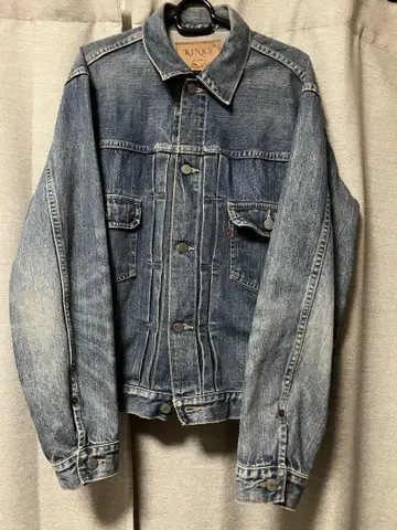 HYSTERIC GLAMOUR 데님 자켓 블루 02211AB02