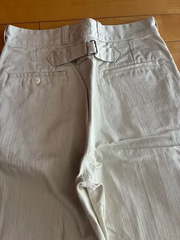 희소 구형 리얼 맥코이 피케 치노 팬츠 신치 벨트