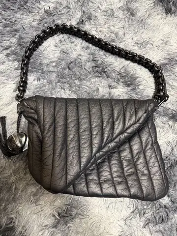 너트 엠퍼러 PU LEATHER BAG (BLACK)