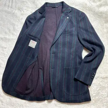 새상품급 L.B.M.1911 루비암 스트라이프 울 테일러드 자켓 48