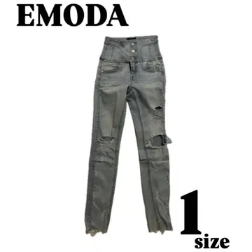 [ EMODA ] 스키니 데님