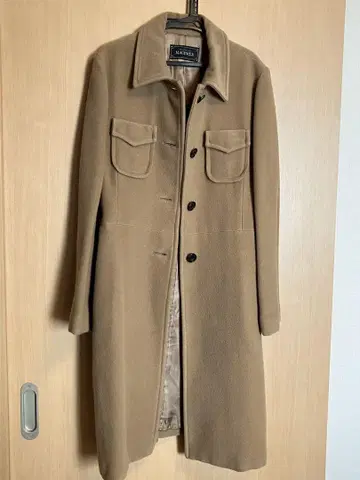 롱 코트 카멜 M