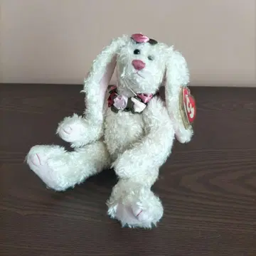 Ty 토끼 봉제 인형 클래식 Rosalyne
