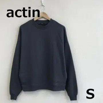 A1017B04 [ actin ] 빅 실루엣 맨투맨