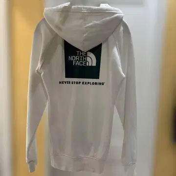 THE NORTH FACE 화이트 후드티