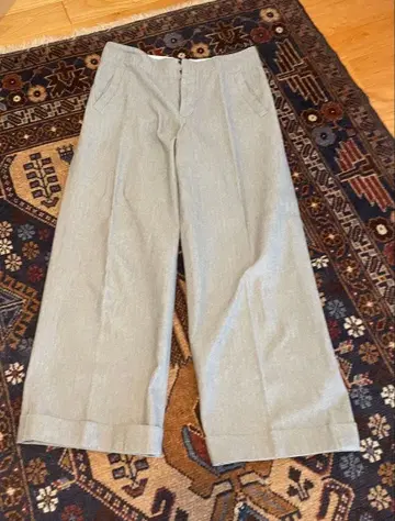 MARGARET HOWELL 코튼 팬츠