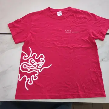 OIST 빨간색 T셔츠 S사이즈