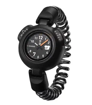 CASIO SAN-100H-1BJR 사우나 시계 블랙 카시오 사우나 시계