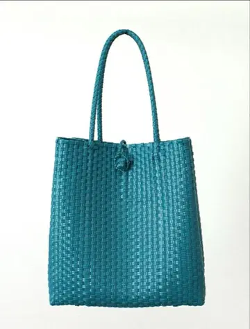 Mercado Bag 파랑 바스켓백 숄더 가능