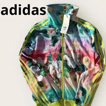 레어 택 포함 새상품 아디다스 adidas 꽃무늬 올 패턴 트랙 자켓