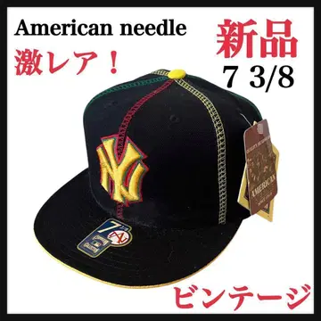 초레어! 양키스 American Needle 1918 캡 블랙