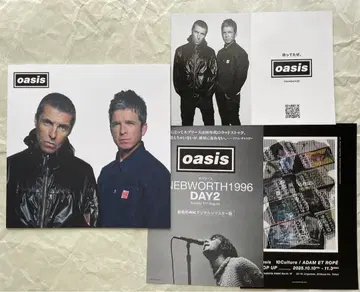 도쿄 팬 스토어 한정판 팜플렛 Oasis 2025 오아시스 아디다스
