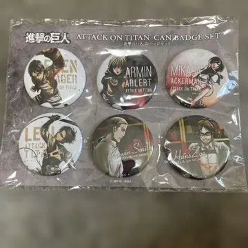진격의 거인 캔 배지 세트 AnimeJapan2015