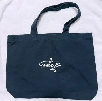 enebeyc 에네베이크 LOGO 자수 토트백 네이비 무카이 코지