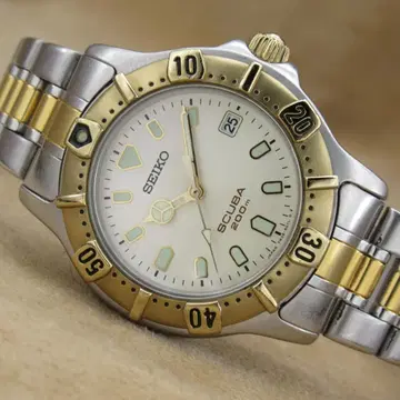 배터리 교환 완료 SEIKO SCUBA 7N35-6010 세이코 스큐바