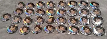 하이큐 점프GIGA 메탈릭 캔뱃지 쿠로오 묶음 판매 33개