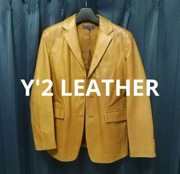 Y'2 LEATHER 와이투레더 자켓 L 사이즈 카멜 소가죽
