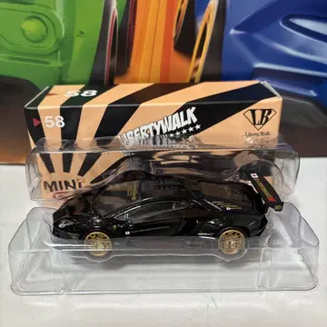 MINIGT 1/64 LB 웍스 람보르기니 아벤타도르 블랙