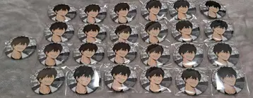 하이큐 극락탕 캔뱃지 폴라샷 검은 꼬리 묶음 판매 25개