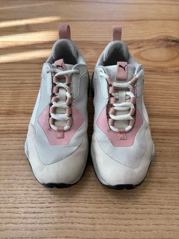 PUMA THUNDER ELECTRIC 24cm 핑크 x 화이트