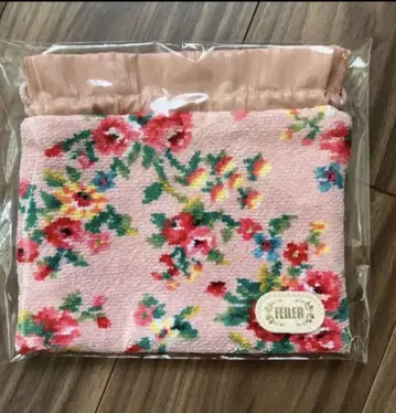 페이러 복조리 파우치 마드모아젤 로즈 러브리 바이 페이러 손수건