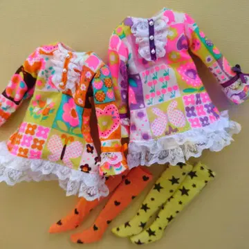 리카짱 캐슬 리틀 팩토리 22cm 사이즈 의류 2세트