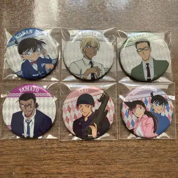 명탐정 코난 트레이딩 메탈릭 캔뱃지