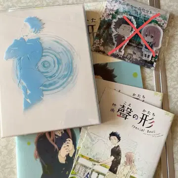 목소리의 형태 Blu-ray 영화 굿즈 묶음 판매