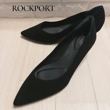 새상품급 ROCKPORT 토탈 모션 포인티드 듀 벨로아 원단 23.5
