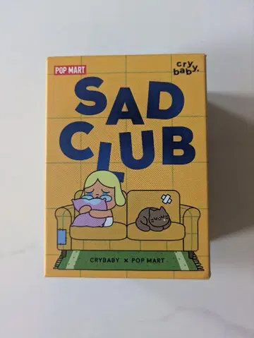 POP MART SADCLUB cry baby