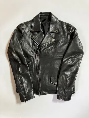 새상품급!! TAGLIATORE 딸리아또레 더블 가죽 라이더 자켓