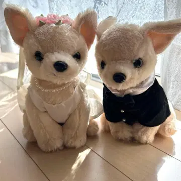 브라이덜 강아지 인형