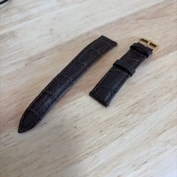 모렐라토 보레 18mm 다크 브라운 가죽 벨트
