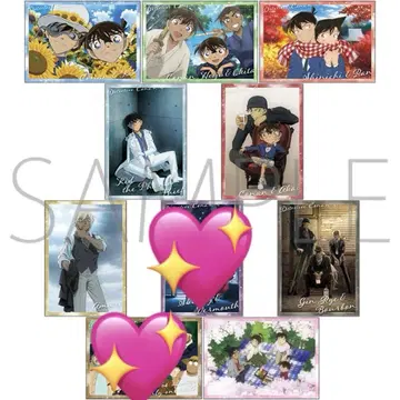 명탐정 코난 미니 클리어 포스터 컬렉션