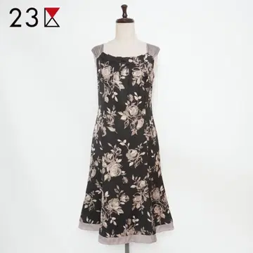 23구 아프로디르 온워드 카시야마 새틴 원피스 블랙 38*GD1017