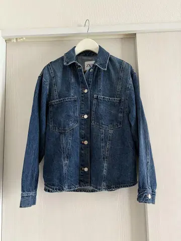 미사용품 ZARA 자라 데님 자켓 G
