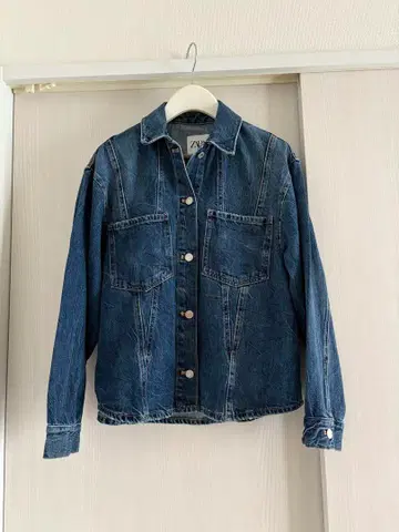 미사용품 ZARA 자라 데님 자켓 G