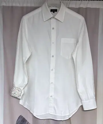 폴스미스 컬렉션 꽃무늬 플라워 자카드 드레스 셔츠 일본제