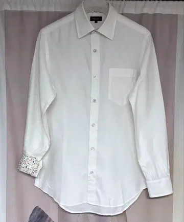 폴스미스 컬렉션 꽃무늬 플라워 자카드 드레스 셔츠 일본제