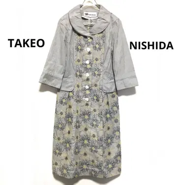 TAKEO NISHIDA 타케오니시다 니시다 타케오 코튼 원피스
