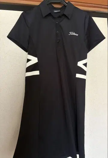 Titleist 블랙 폴로 원피스 L 사이즈