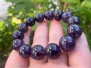 [ 우루과이 산 ] 다크 자수정 14mm