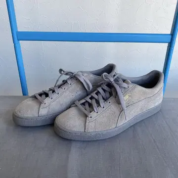 Puma 스웨이드 스니커즈 그레이