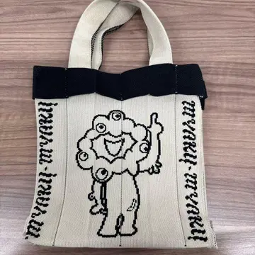 오사카 간사이 엑스포 다이마루 마츠자카야 미야쿠미야쿠 니트 토트백