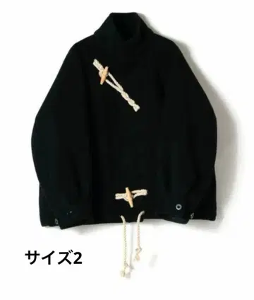 HYKE DOUBL FACE DUFFLE JACKET 2 25AW 하이크